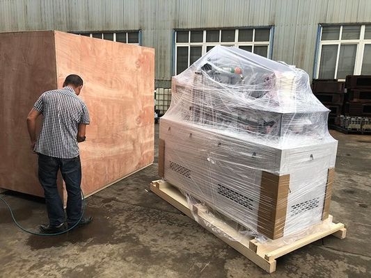 Mesin Pembuat Kotak Kertas Cerdas Otomatis Karton Take Away Packaging Machine FBJ-B