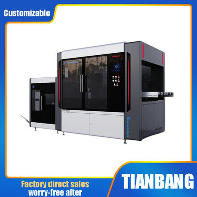 CHJ-120JZ Atau CHJ-150JZ Mesin Pembentuk Kotak Kertas Full Servo Motor